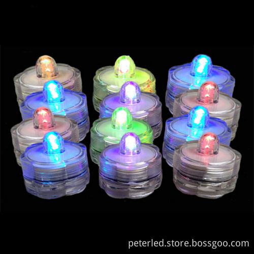 waterproof LED submersible light color change for bar decoration